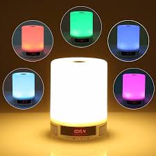 Romantic Lighting Bluetooth Speaker With Smart Alarm Clock Led Lantern Lamp 5 Brightness Level One Rgb Level Bluetooth Speaker Light Bluetooth Speakerbluetooth Light Speaker Aliexpress
