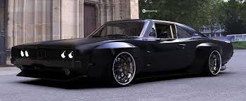 Image result for Black 1969 Dodge
