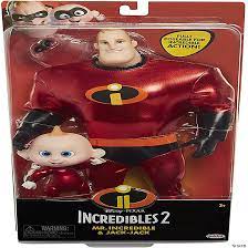 The Incredibles 2 Mr.Incredible & Jack-Jack Action Figure Pack | Oriental  Trading