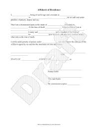 Maybe you would like to learn more about one of these? Free Affidavit Of Residence Free To Print Save Download