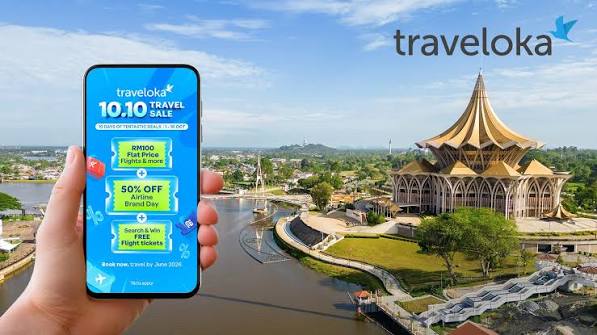 Traveloka Malaysia is launching its 10.10 Travel Sale, running from 1–10 October, featuring unmissable promotions on flights, stays, and experiences. Traveloka users can enjoy limited-time offers including: - 50% off flights through