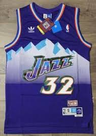 (2) total ratings 2, $43.95 new. Men 32 Karl Malone Jersey Purple Utah Jazz Jersey Throwback Swingman Utah Jazz Karl Malone Jersey