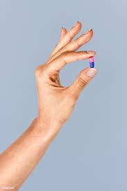 Download Premium Psd Of Hand Holding A Pink And Blue Pill Mockup 2052992 In 2020 Blue Pill Pill Blue Health