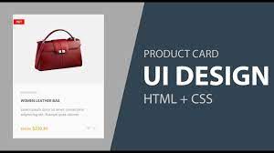 Hello friends, today in this post, we'll learn how to create a responsive product popup ui design using html & css. Html Css Product Card Ui Design Tutorial Youtube