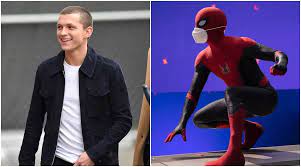 Том холланд › tom holland запись. Tom Holland Shares First Picture From The Set Of Spider Man 3 Entertainment News The Indian Express