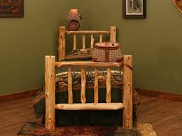 The quiet solitude of a wilderness cabin retreat. Montana Lakeside Edition Flat Rail Log Bed Kit Log Beds Kit Beds Free Ship The Log Furniture Store