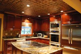 Decorative ceiling tiles' lines of copper ceiling tiles are designed with the diyer in mind. Refined Kitchen Ceiling American Traditional Kitchen Tampa By American Tin Ceilings Houzz