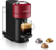 Add (cold) water joutez votre eau (froide) and place a nespresso®* compatible capsule. Buy Nespresso By Krups Vertuo Next Coffee Machine Red Free Delivery Currys