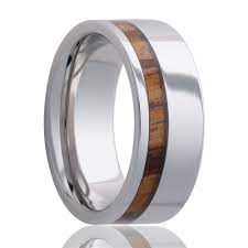 Tungsten Carbide Zebra Wood Men S Band Harry Ritchie S