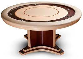 Pharaoh Cleopatra Round Poker Table Poker Table Round Poker Table Custom Poker Tables
