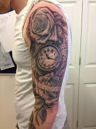 Birth Year Tattoo Designs For Men Pocket Watch Tattoo Watch Tattoos Pocket Watch Tattoos Sleeve Tattoos