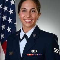 U.S. Air Force 2nd Lt. Keisha Pearson, poses for a