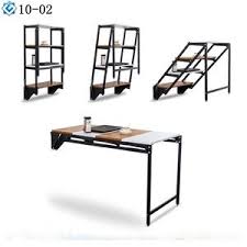 Source Furniture Fittings Transformer Convertible Table And Shelf In One Hydraulic Folding Hardware Mecha In 2020 Convertible Table Wall Mounted Table Fitted Furniture