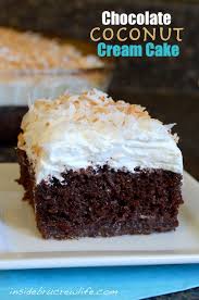 Chocolate Coconut Cake Cake Recipes Cupcake Cakes Desserts