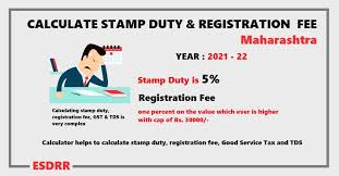 If you have to pay stamp duty, you must get your documents stamped by hmrc within 30 days of when they were signed and dated ('executed'). Stamp Duty And Registration Fee Calculator Mahrashtra