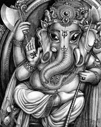 Artistic Ganpati Photo Black And White Pin By Amarnath Chennoju On Ganesha Ganesha Hindu Deities Ganesh Art