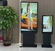 Factory Price Aluminum Case Super Light Slim Durable Outdoor Digital Totem with IP66 Waterproof Rating