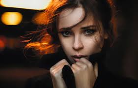 Wallpaper The sun, Girl, Lips, Light, Face, Hair, Beautiful, Attractive for  mobile and desktop, section девушки, resolution 2048x1152