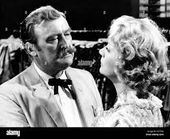 THE SOUND AND THE FURY, l-r: Albert Dekker, Margaret Leighton, 1959, TM and  Copyright ©20th Century Fox Film Corp. All rights Stock Photo