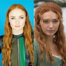 Eleanor Tomlinson // Sophie turner // THEY LOOK THE SAME?