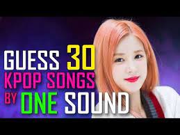 Kpop Game Can You Guess 30 Songs By One Sound Youtube