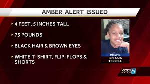 Fatima conteh (ia) 07/27/2021 04:00 pm. Search For Breasia Terrell Continues After Authorities Issue Amber Alert