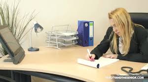 Angry Boss Punishes Old Employee - XNXX.COM