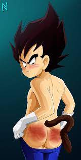 Little Vegeta Spanked 