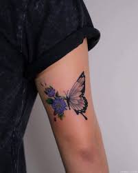 By combining butterfly and flower tattoos, depending on the type of flower represented in the tat, women can create a whole new butterfly tattoo meaning. Top 53 Best Aster Flower Tattoo Ideas 2021 Inspiration Guide Laptrinhx News