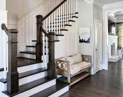 The stairs intricate design and detail, with floating wood steps with inlay metal details. Most Modern Staircase Ideas Mynexthouseproject