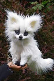 Direwolf White Puppy Wolf Toy Forest Animals Fantasy Etsy In 2020 Realistic Stuffed Animals Animals Pet Toys