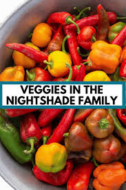 Image result for Nightshade Containing Foods