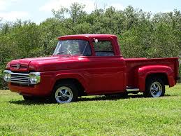 Image result for Red 1960 Truck