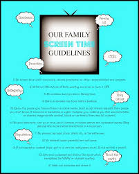 Family Screen Time Guidelines Screen Time Screen Time For Kids Screen Time Rules