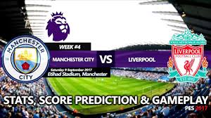 Find liverpool vs manchester city result on yahoo sports. Manchester City Vs Liverpool Premier League 2017 18 Stats Prediction Gameplay Youtube