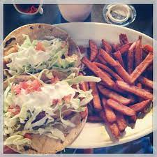 Perfect Sunny Day For Fish Tacos Sweet Potato Fries At The California Fish Grill Sweet Potato Fries Food Fish Tacos