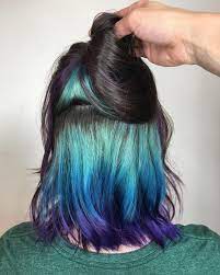 More Com Hair Styles Hidden Hair Color Dyed Hair
