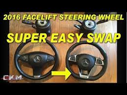 Mercedes Facelift Steering Wheel Retrofit W212 W204 W166 W176 Youtube Steering Wheel Mercedes Facelift