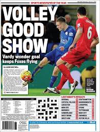 It was originally established in 1886 as the print magazine the sporting news. Newspaper Daily Mail Sport United Kingdom Newspapers In United Kingdom Wednesday S Edition February 3 Of 2016 Kiosko Net