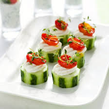 Toast De Concombre A La Tomate Sechee Recette Recette Aperitif Aperitif Recettes De Cuisine