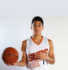 Devin booker is a professional american basketball player who plays for the 'national basketball association' (nba) team 'phoenix suns.' he was born to famous basketball player melvin booker. Devin Booker Dating Status Sister Parents Ethnicity College