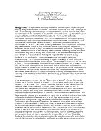 There are different strategies to help simplify the entire writing research an arguable issue, follow the right format, and use reliable sources of information to. Sensemaking Position Paper For Chi 2005 Workshop