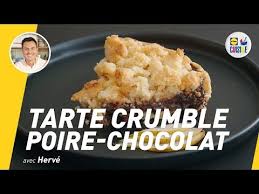 Tarte Crumble Poire Chocolat Lidl Cuisine Youtube En 2020 Poire Au Chocolat Crumble Poire Chocolat Crumble Poires