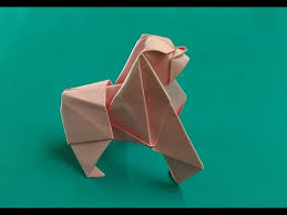 Origami berkembang di indonesia sudah sejak lama. Cara Membuat Origami Gorila Gorilla