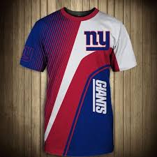Nfl T Shirt 3d Custom New York Giants T Shirts Cheap For Fans In 2020 Nfl T Shirts New York Giants T Shirt