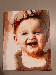 Just finished this one for my daughter's room.🤗 It's a custom made from a  picture that I made with a little help from AI.