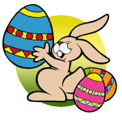 Kleurplaten Pasen en de paashaas