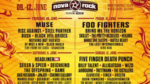 Последние твиты от nova rock festival (@novarock_at). Nova Rock Line Up Fur 2022 News W24