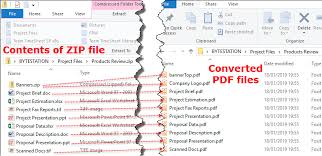 Ezyzip is a free online utility for opening and extracting winzip files online in your browser. How To Convert Zip To Pdf Files Or Combine Into One Pdf Assistmyteam