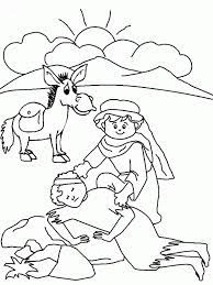 He helped a man who was robbed when no one else would. Good Samaritan Coloring Pages For Kids Coloring Home